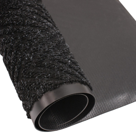 Коврик влаговпитывающий ComeForte «FLOOR MAT»  Ёлочка 50х80см Черный 20шт/уп
