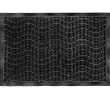Коврик придверный резиновый ComeForte PIN MAT 40х60см «ВОЛНА» 10шт/уп